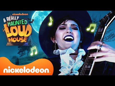 A Really Haunted Loud House Movie "Spooky Night" Song Full Scene! | Nickelodeon