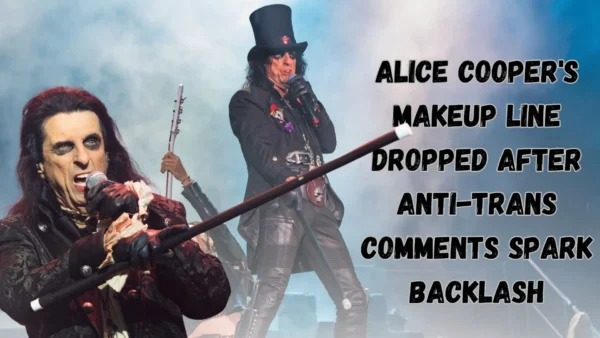 Alice Cooper's Makeup Line Dropped After Anti-Trans Comments Spark Backlash