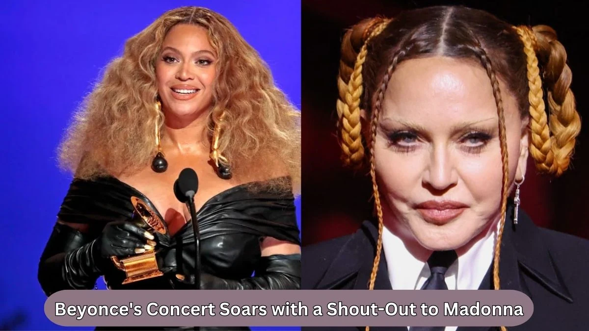 Beyonce's Concert Soars with a Shout-Out to Madonna