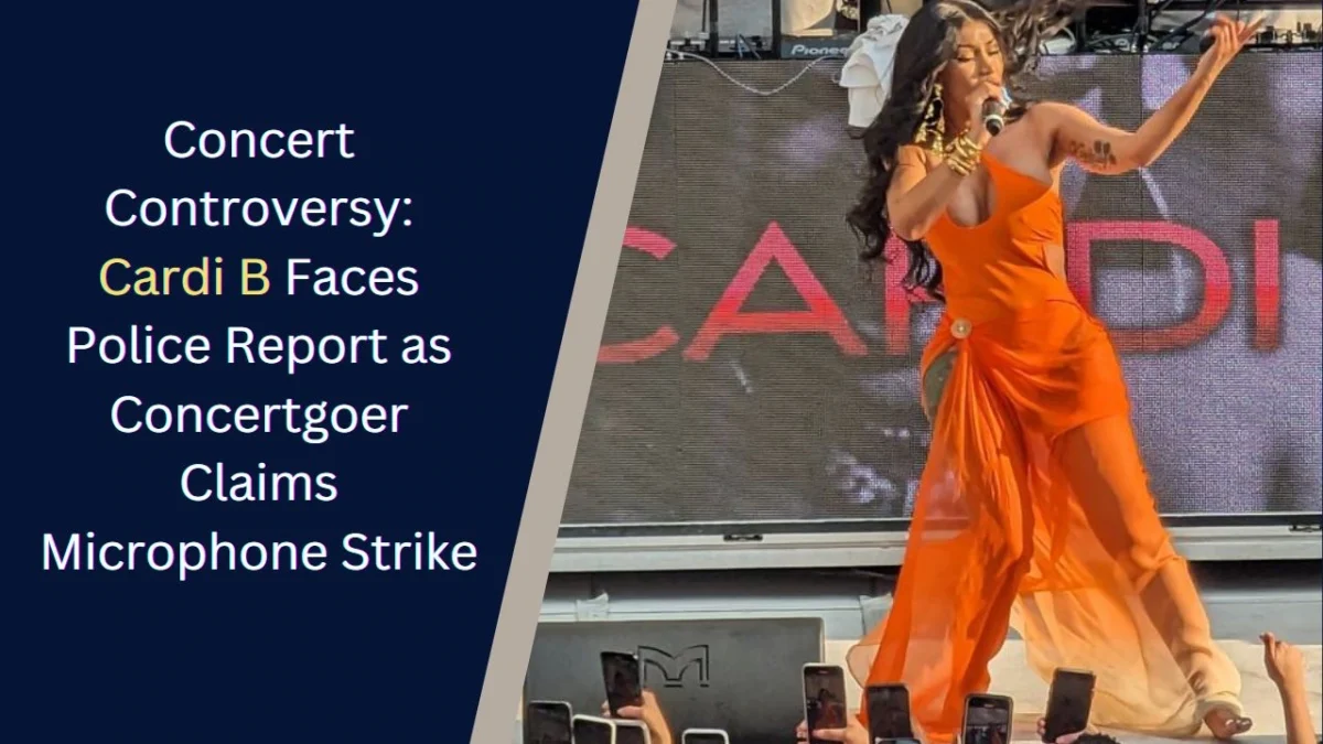 Concert Controversy Cardi B Faces Police Report as Concertgoer Claims Microphone Strike