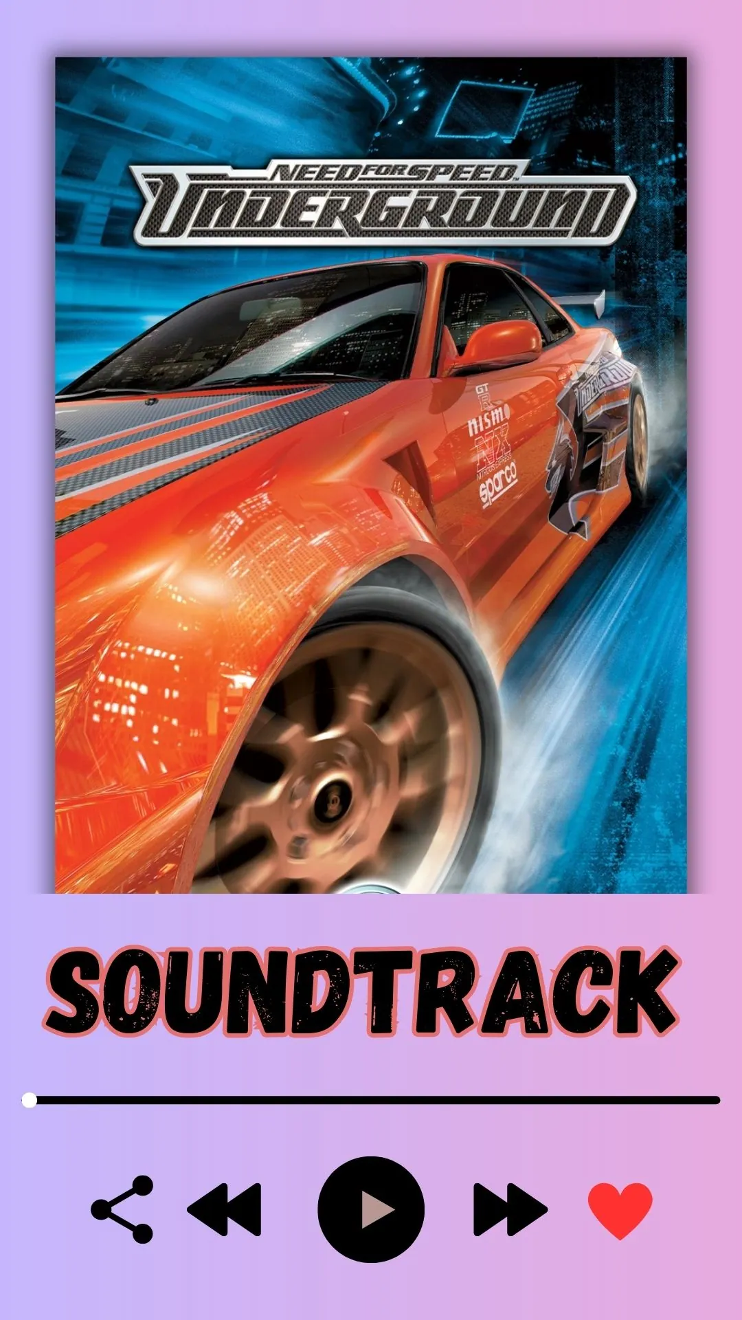 Need for Speed Underground 2 Soundtrack