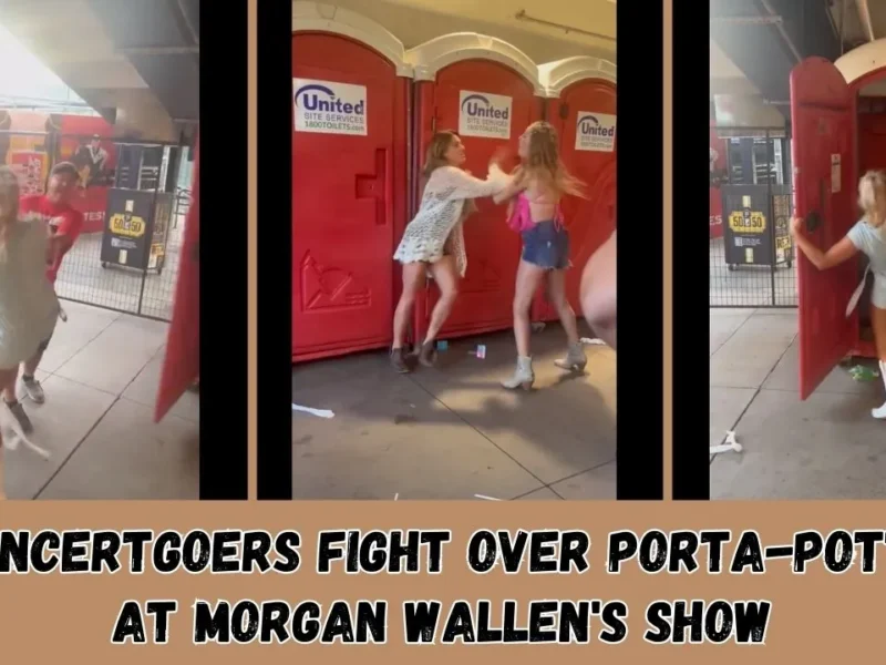 Concertgoers Fight Over Porta-Potty at Morgan Wallen's Show