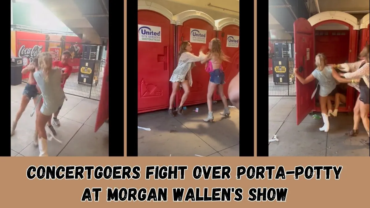 Concertgoers Fight Over Porta-Potty at Morgan Wallen's Show