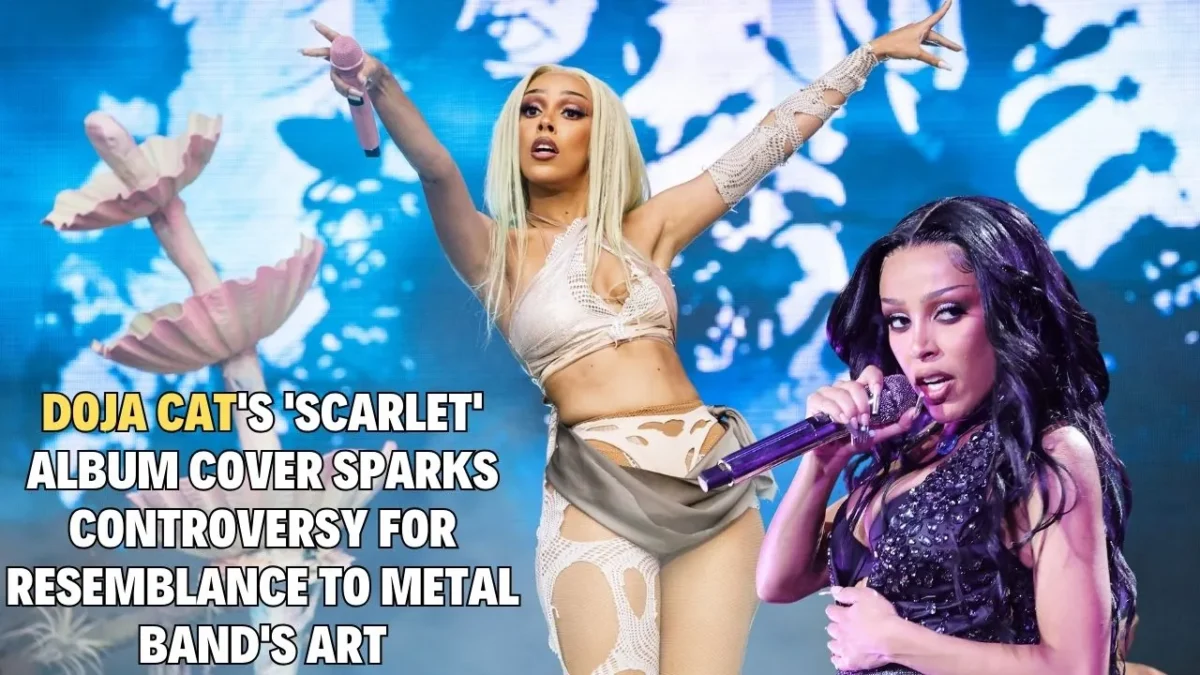 Doja Cat's 'Scarlet' Album Cover Sparks Controversy for Resemblance to Metal Band's Art