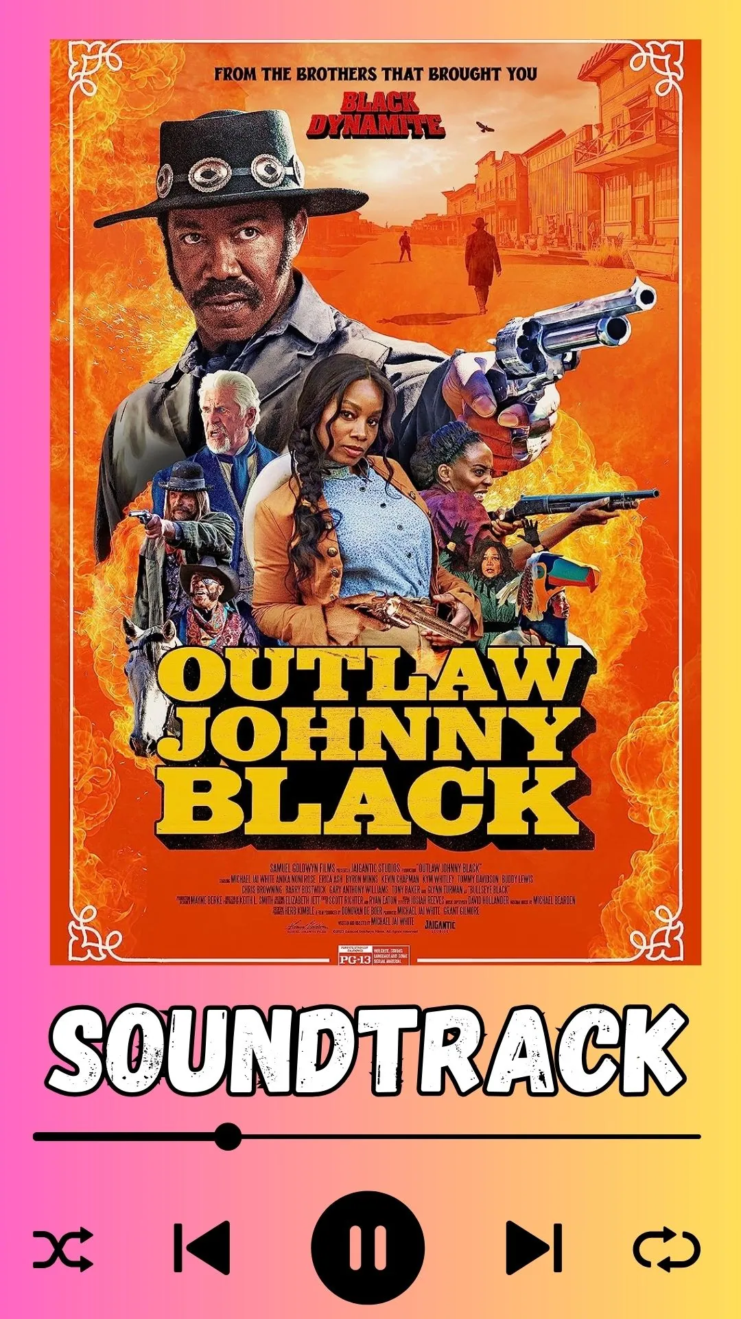 Outlaw Johnny Black Soundtrack