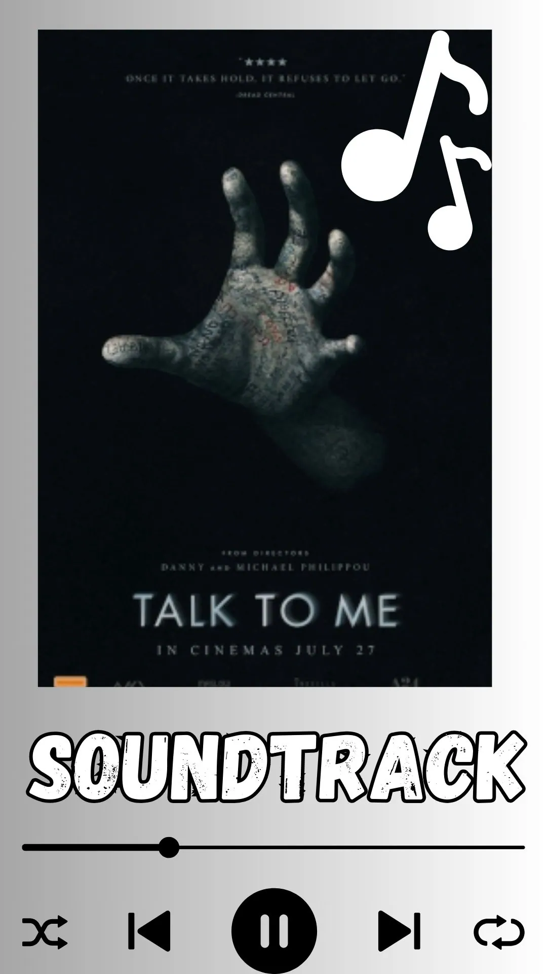 Talk to Me Soundtrack