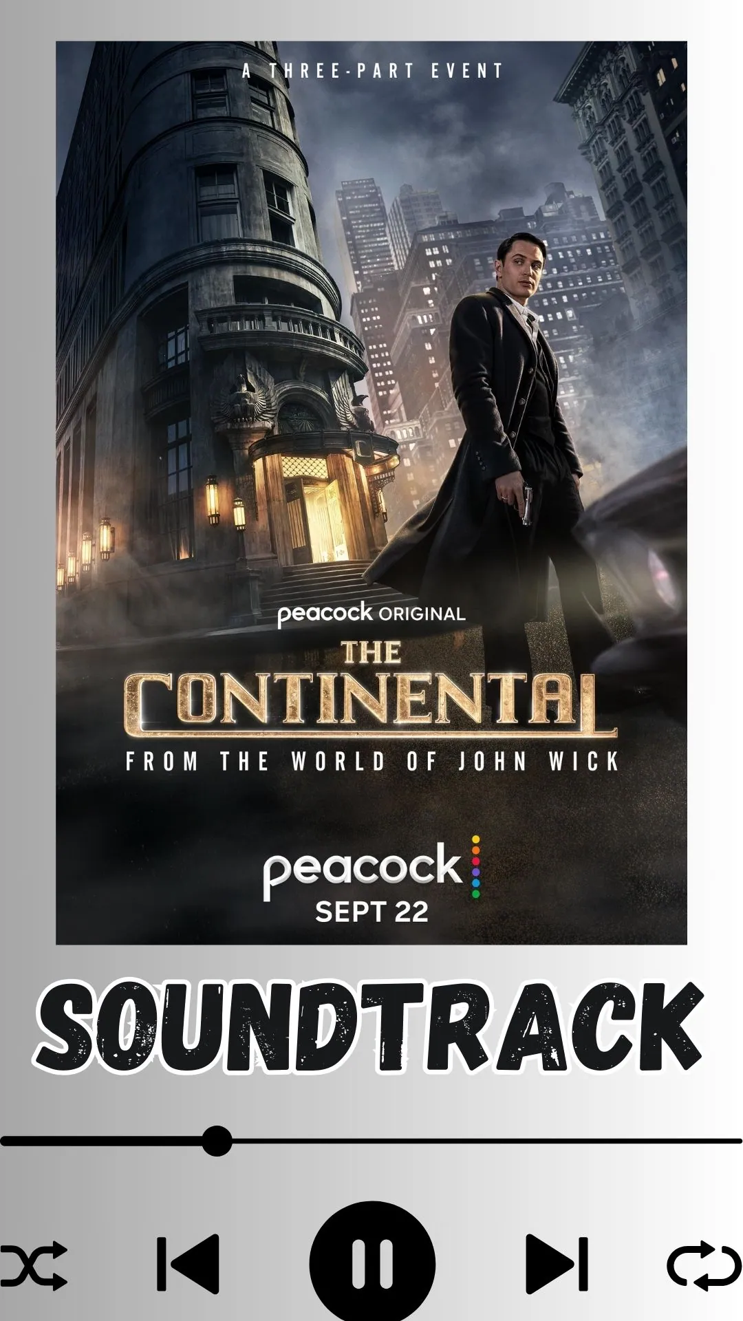 The Continental: From The World Of John Wick - 'Black Vinyl' - Various  Artists