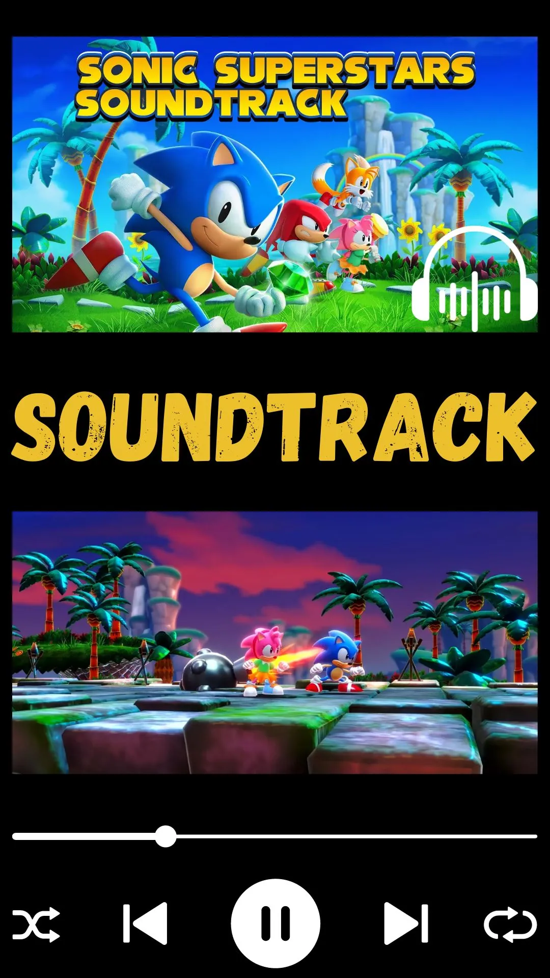 Sonic Superstars Soundtrack - A2Z Soundtrack