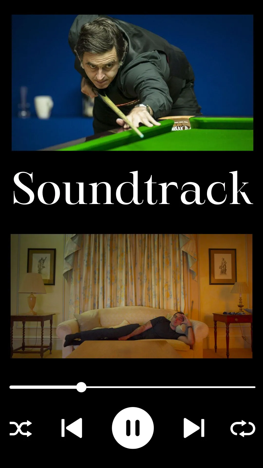 Ronnie O'Sullivan The Edge of Everything Soundtrack