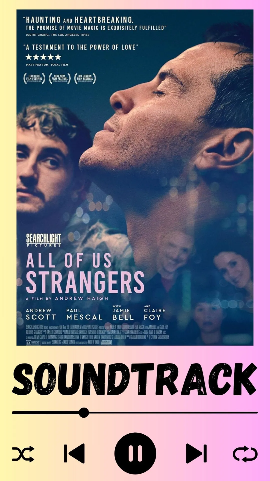 All of Us Strangers Soundtrack