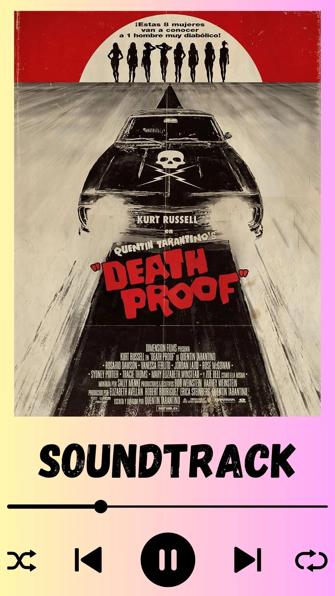 Death Proof Soundtrack - A2Z Soundtrack