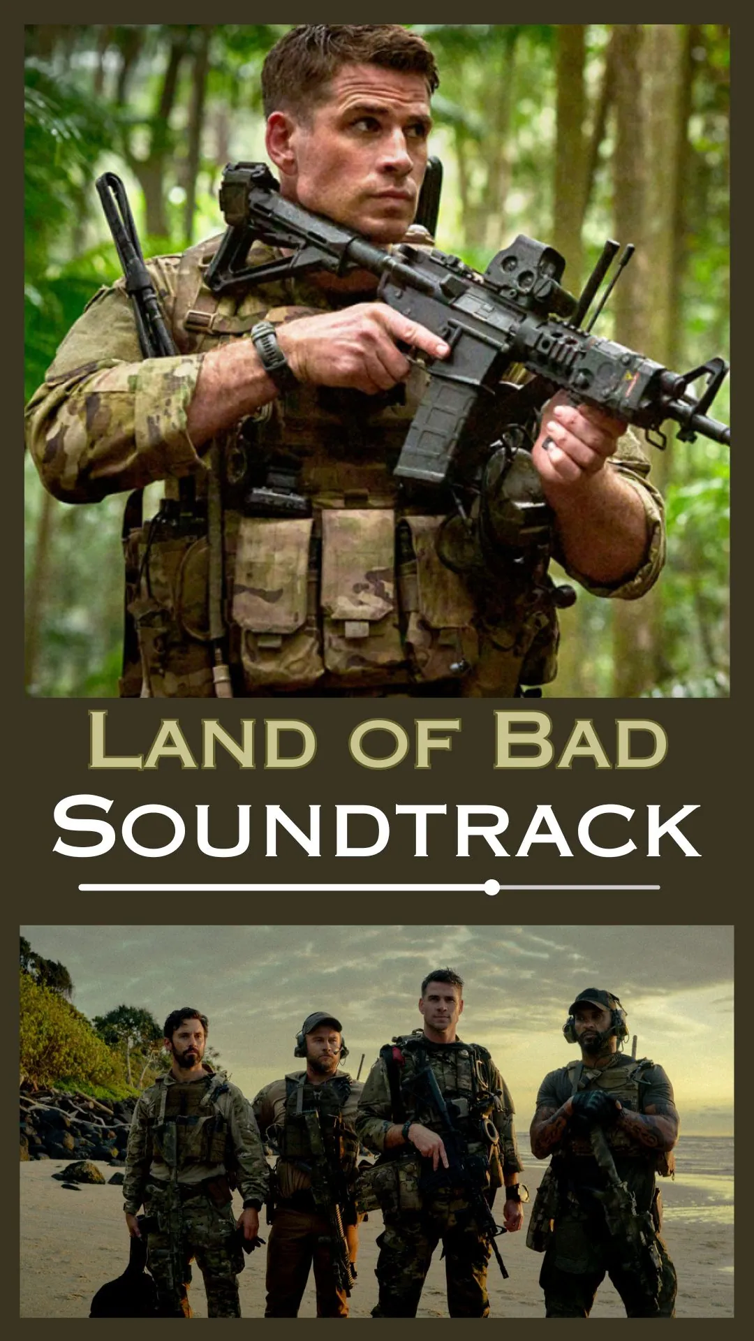 Land of Bad Soundtrack (2024)