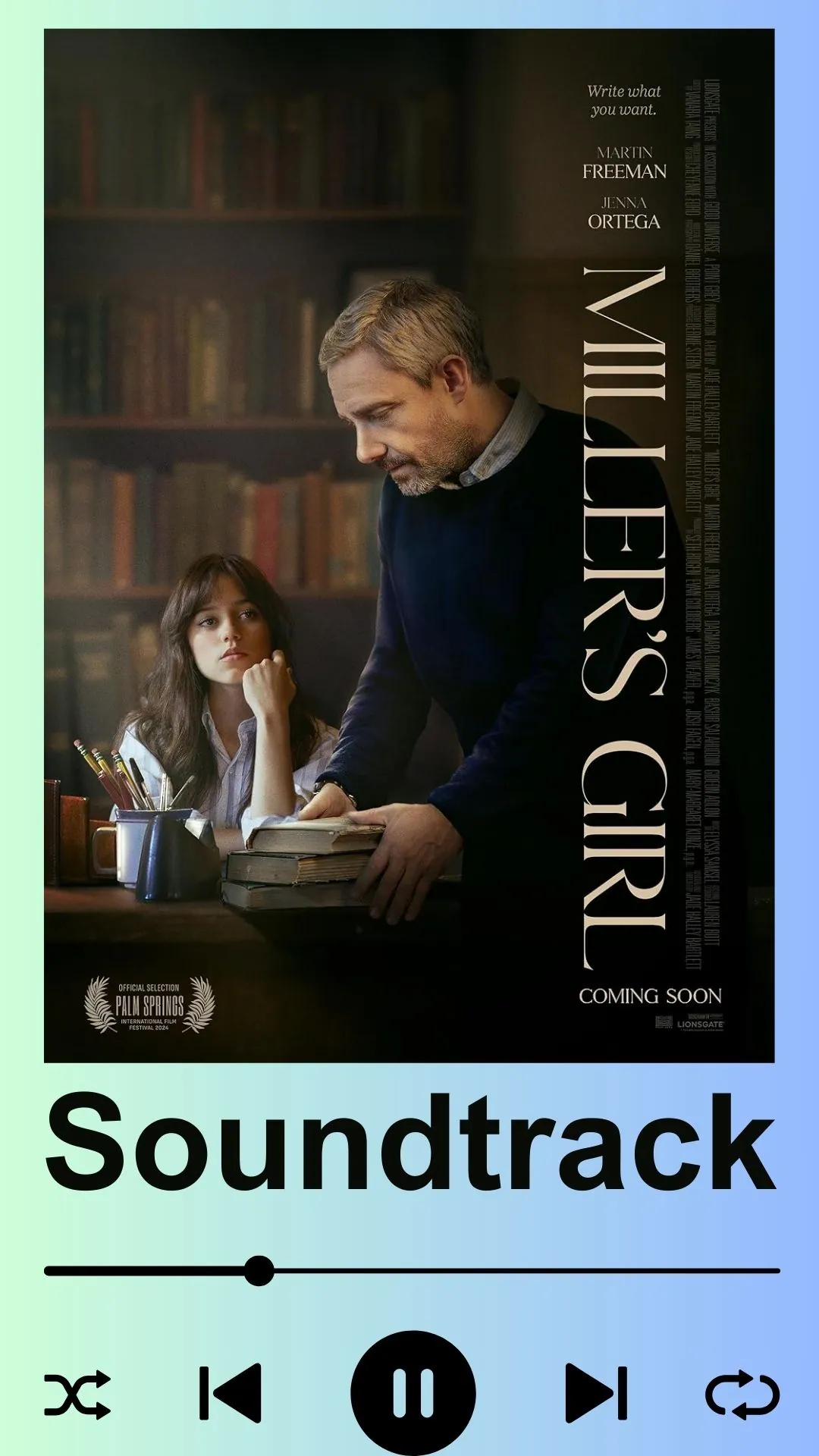 Miller's Girl Soundtrack