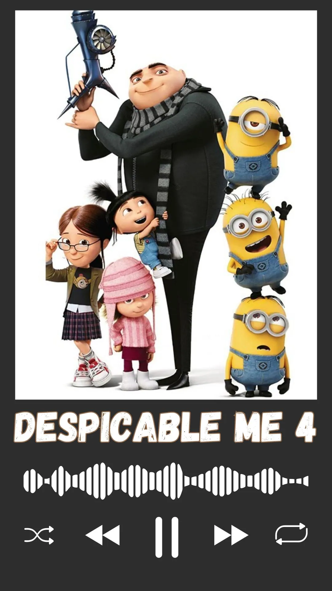 Despicable Me 4 Soundtrack