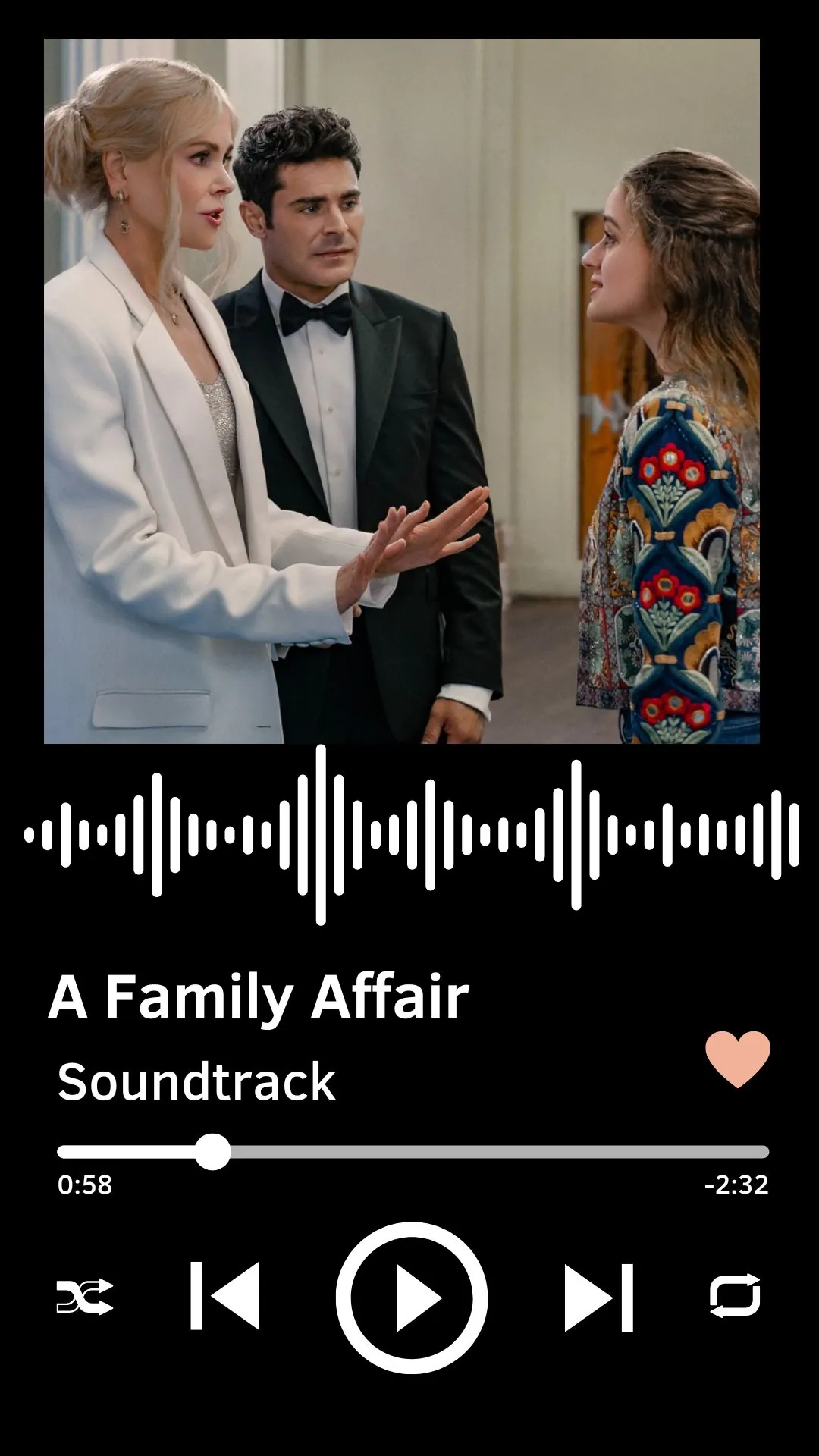 A Family Affair Soundtrack