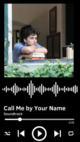 Call Me by Your Name Soundtrack 2017