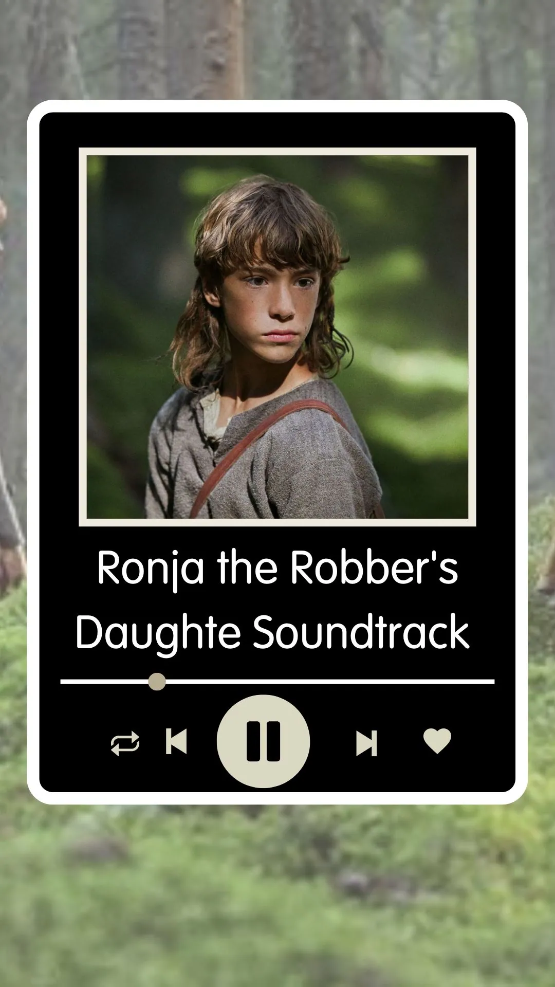 Ronja the Robber's Daughter Soundtrack 2024