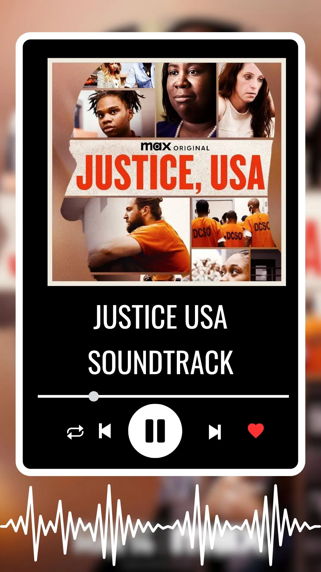 Justice USA Soundtrack 2024-