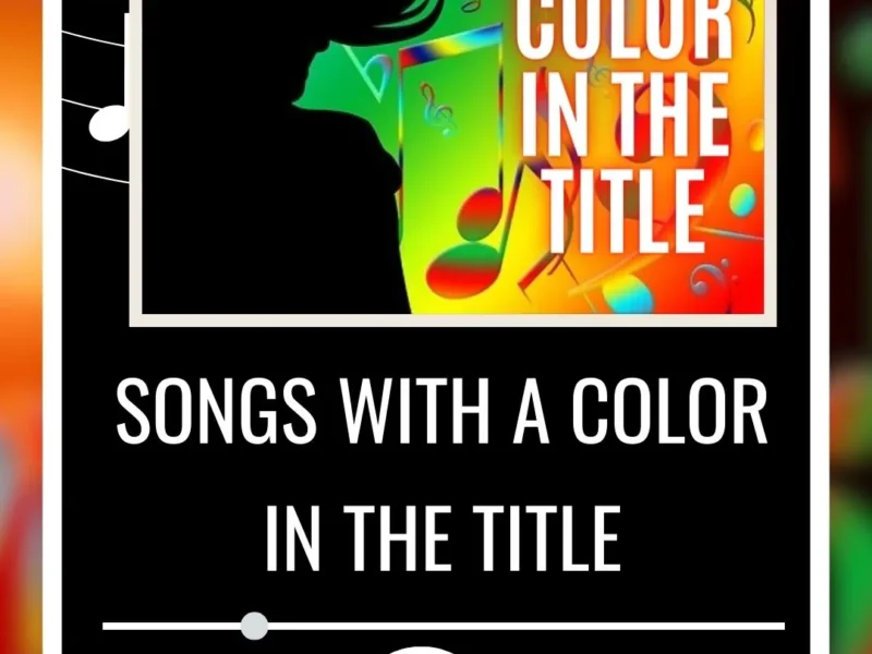 Songs With A Color In The Title