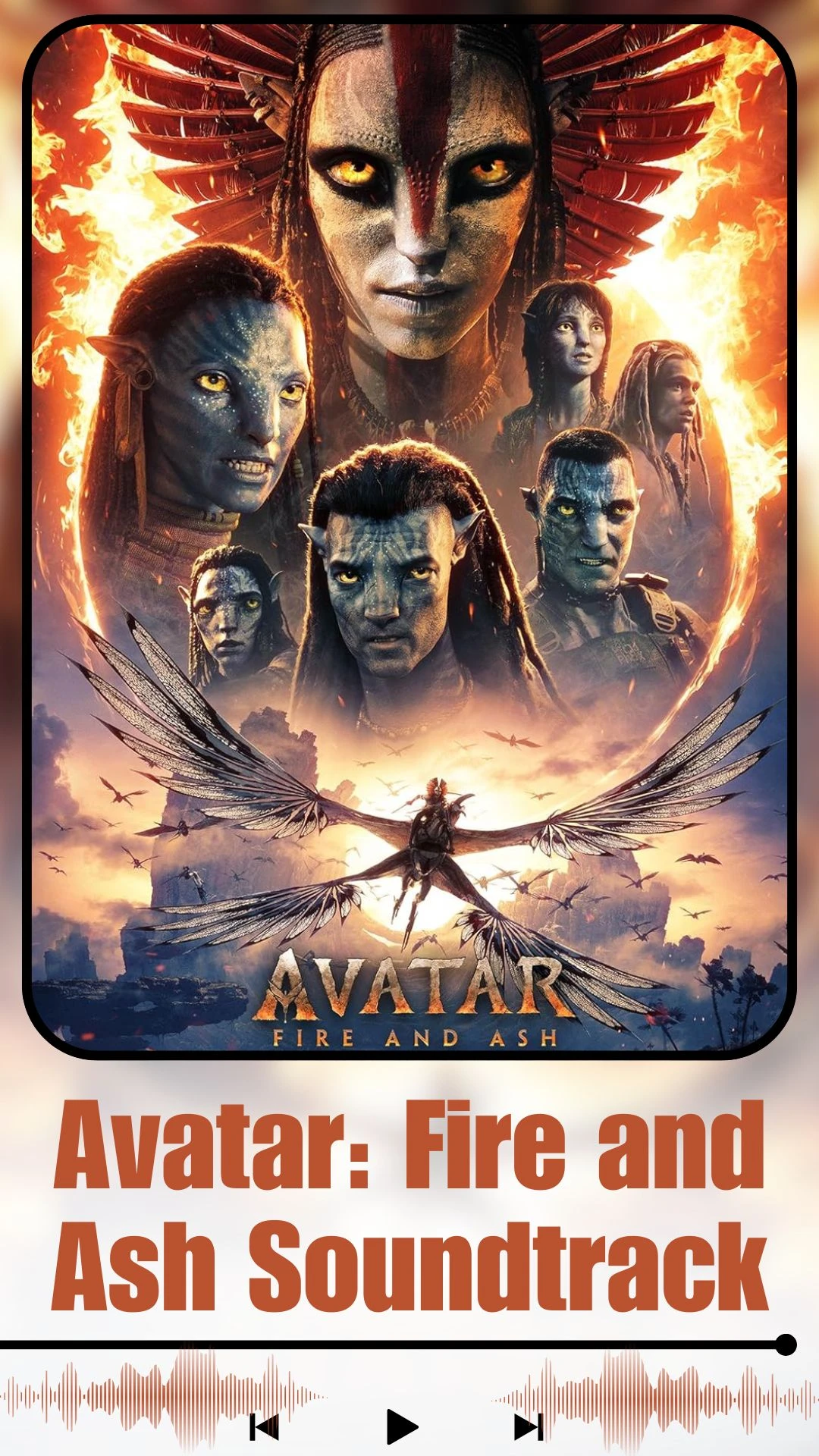 Avatar Fire and Ash Soundtrack (2025)