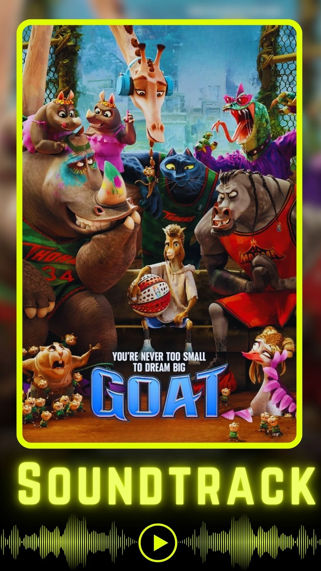 GOAT Soundtrack (2026)