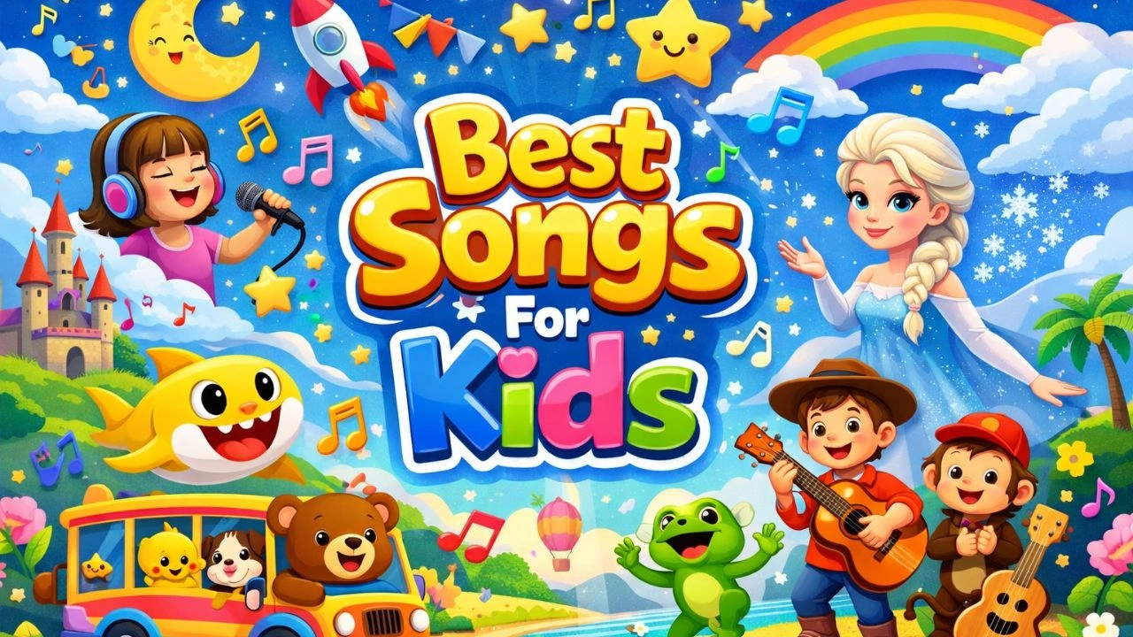 Best Songs For Kids From Baby Shark to Frozen — The Ultimate Playlist Guide