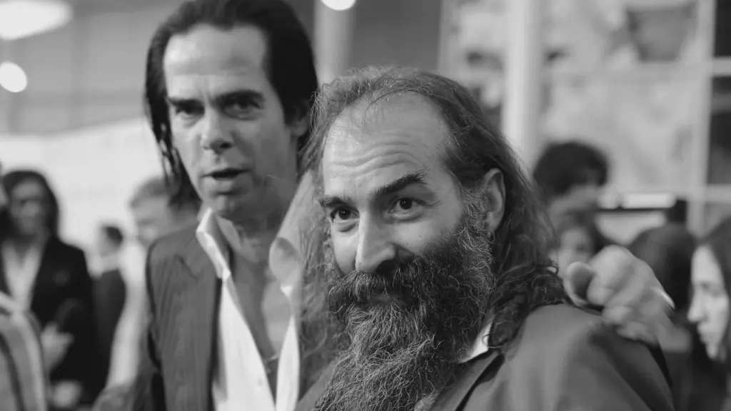 Nick Cave & Warren Ellis composers of Jo Nesbo's Detective Hole Soundtrack