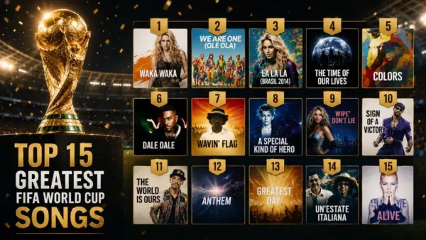 Best FIFA World Cup Songs of All Time Top 15 Ranked