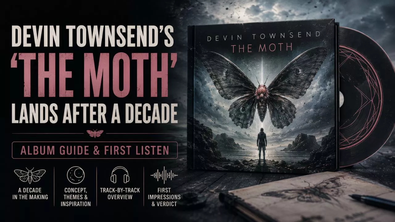 Devin Townsend's 'The Moth' Lands After a Decade — Album Guide & First Listen