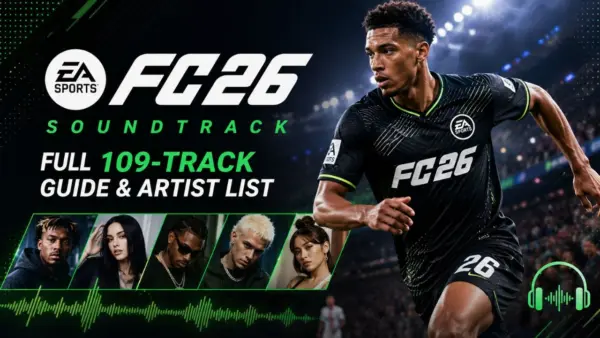 EA Sports FC 26 Soundtrack Full 109-Track Guide & Artist List