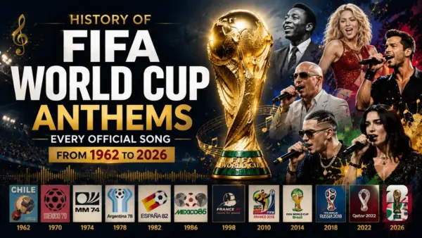 History of FIFA World Cup Anthems Every Official Song from 1962 to 2026
