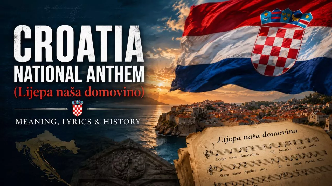 Croatia National Anthem (Lijepa naša domovino) Meaning, Lyrics & History