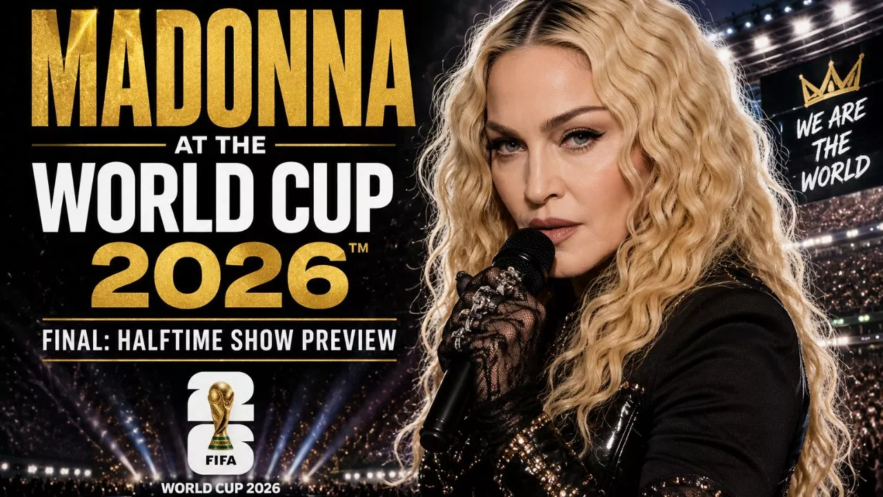 Madonna World Cup 2026 final halftime show