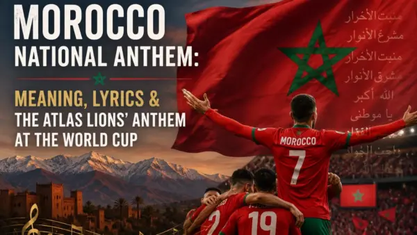 _Morocco national anthem Atlas Lions World Cup 2026