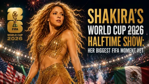 Shakira’s World Cup 2026 Halftime Show Her Biggest FIFA Moment Yet