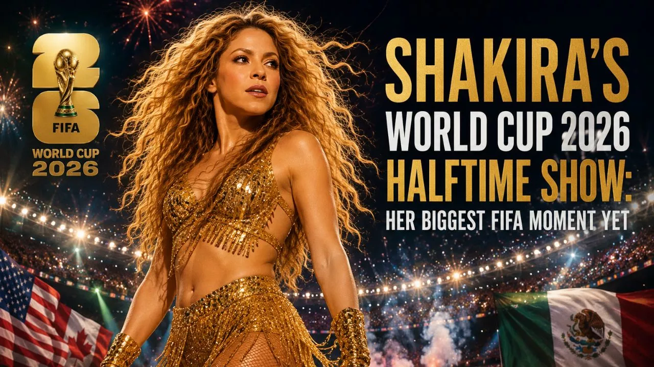 Shakira’s World Cup 2026 Halftime Show Her Biggest FIFA Moment Yet