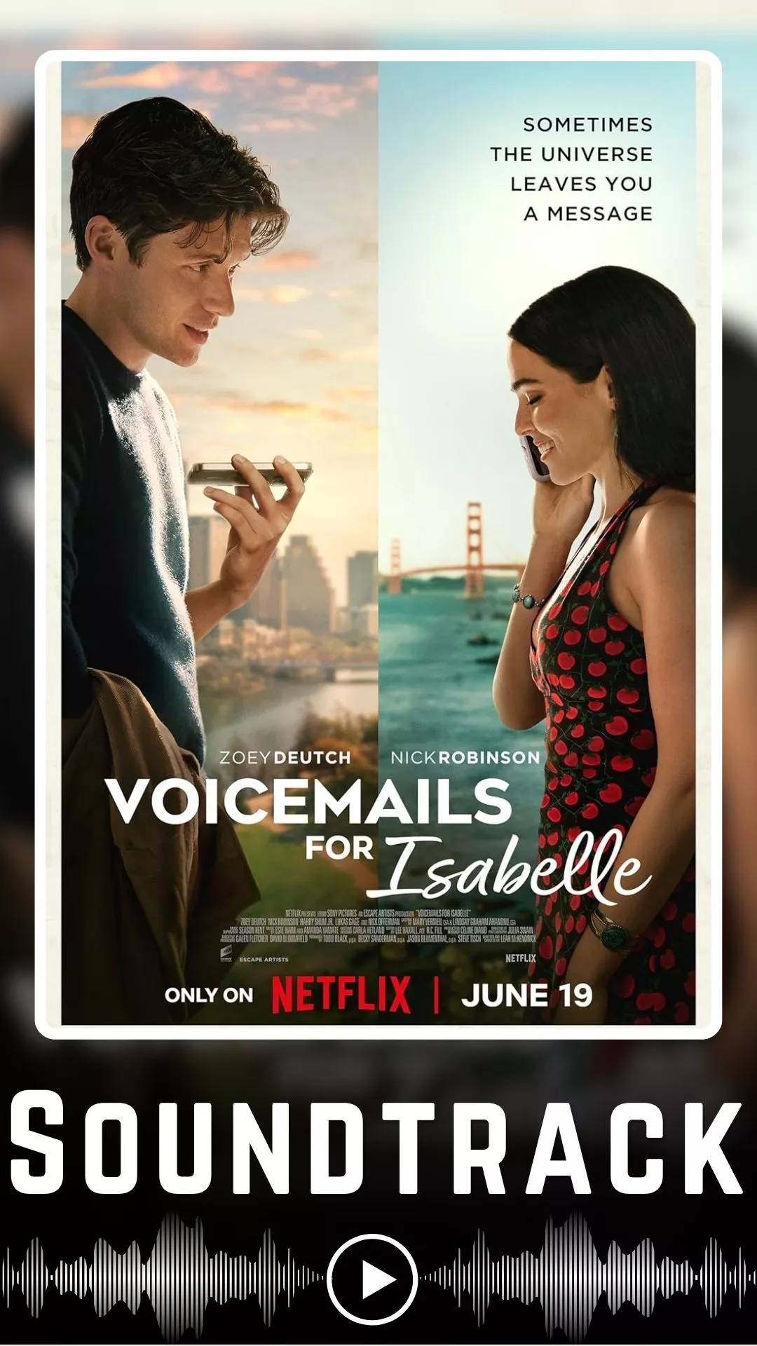 Voicemails for Isabelle Soundtrack (2026)