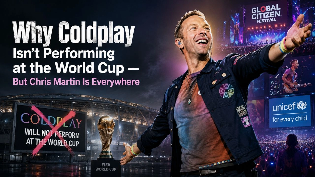 Why Coldplay Isn't Performing at the World Cup 2026