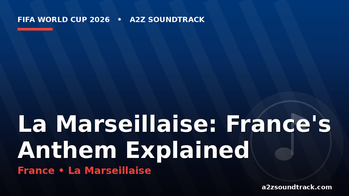 France national anthem La Marseillaise cover